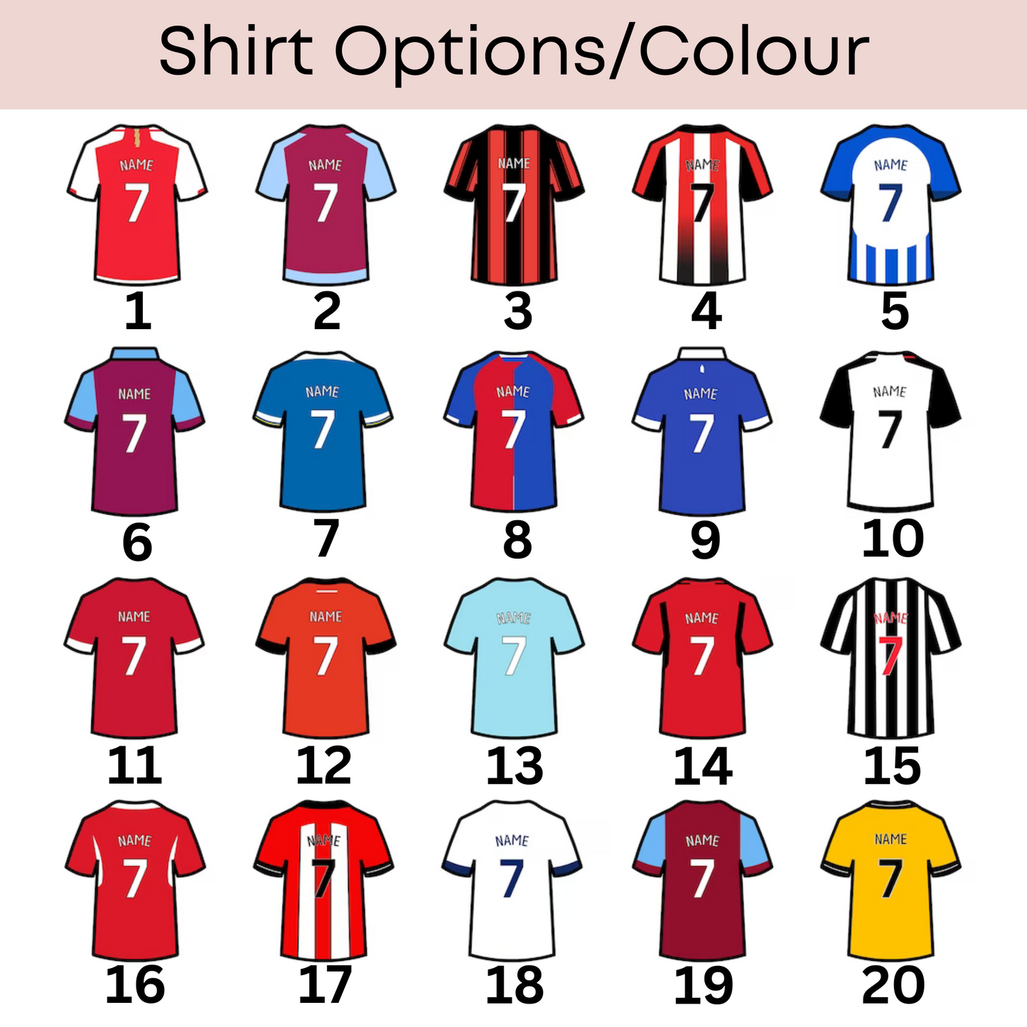 Team Shirt Print