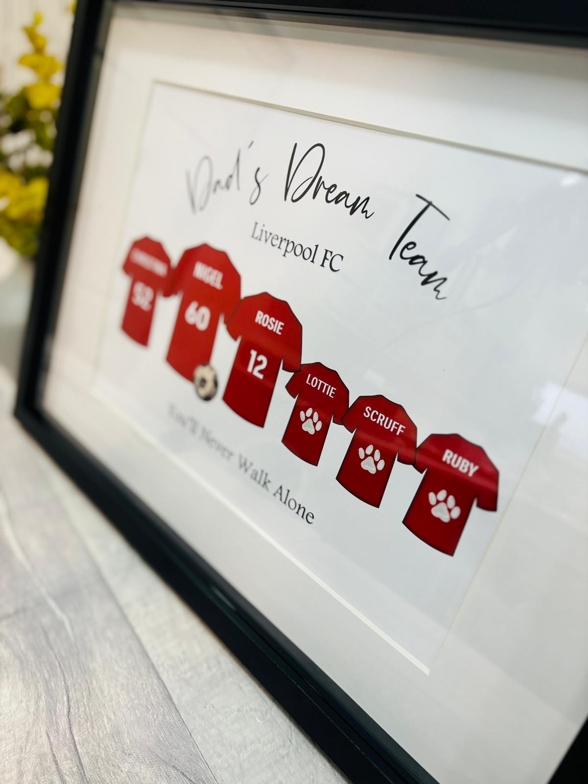 Team Shirt Print