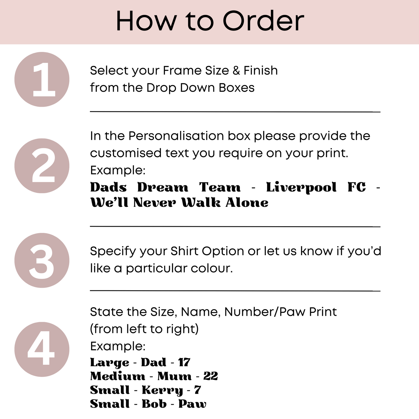 Personalised Football Shirt Print