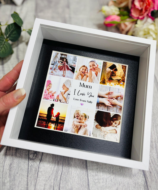 Personalised Photo Collage Birthday Gifts, Photo Gifts, Personalized Gift for Mothers Day, For Mum Gifts for Her Birthday, Collage Frame